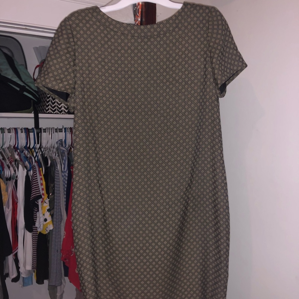 Vintage Ann Taylor Dress!!! (DARK ARMY GREEN)